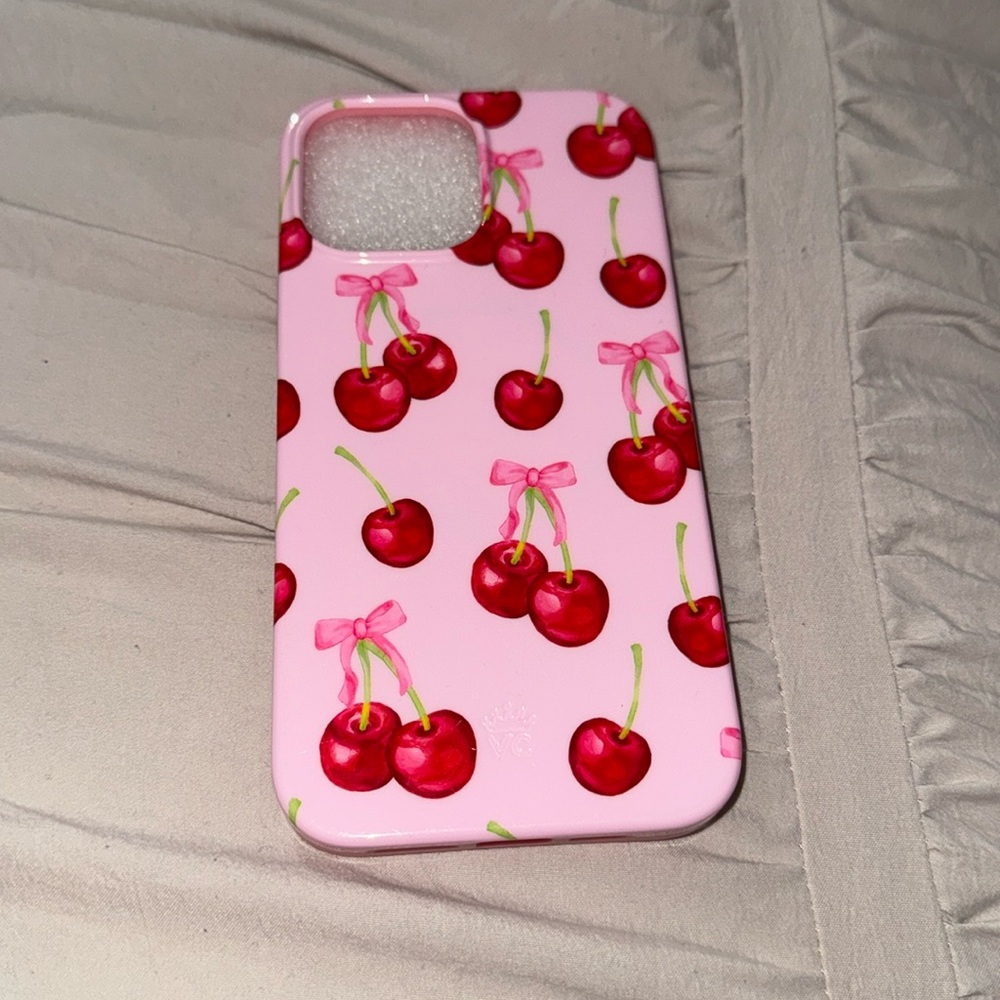 VELVET CAVIAR sweet cherry phone case - Picture 3 of 7